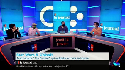Le journal du 14/01/2021 : Cyberpunk 2077, Star Wars...