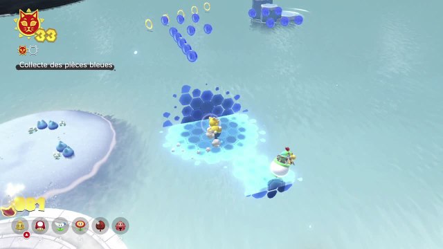 Château Félinvisible – Collecte des pièces bleues