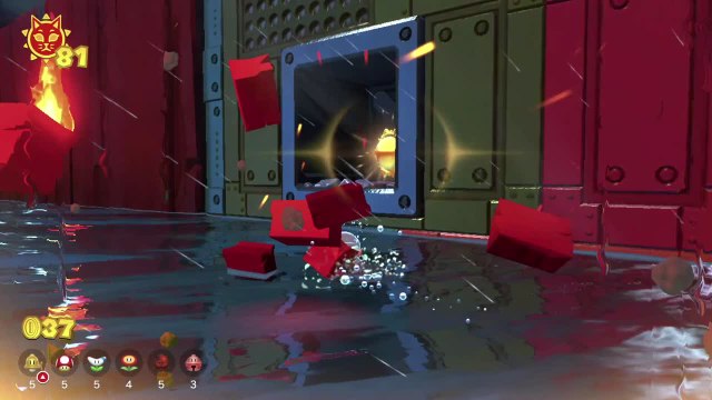 Tour Tuyaux-de-poils – Destruction des blocs de fureur