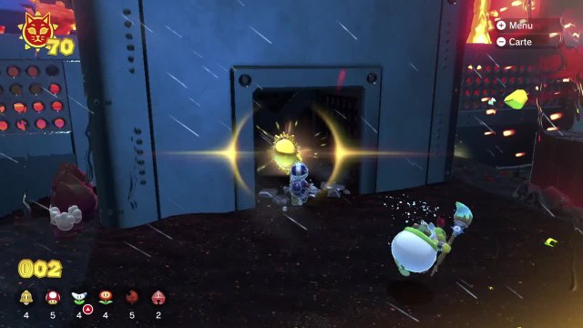 Île du Chat échaudé – Destruction des blocs de fureur