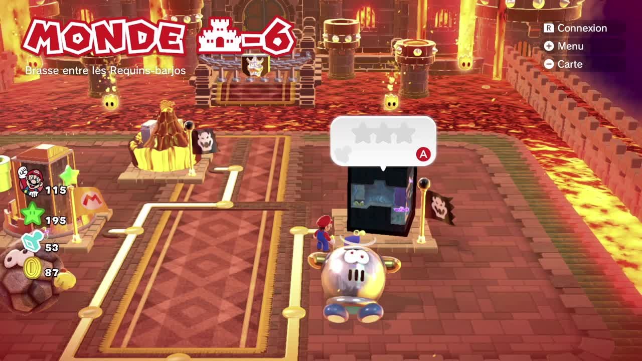 Niveau Château-6 : Brasse entre les Requins-barjos