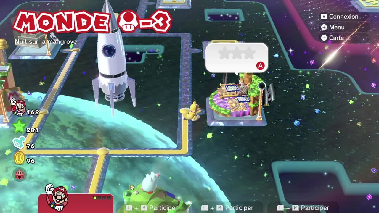 Niveau Champignon-3 : Nuit sur la mangrove