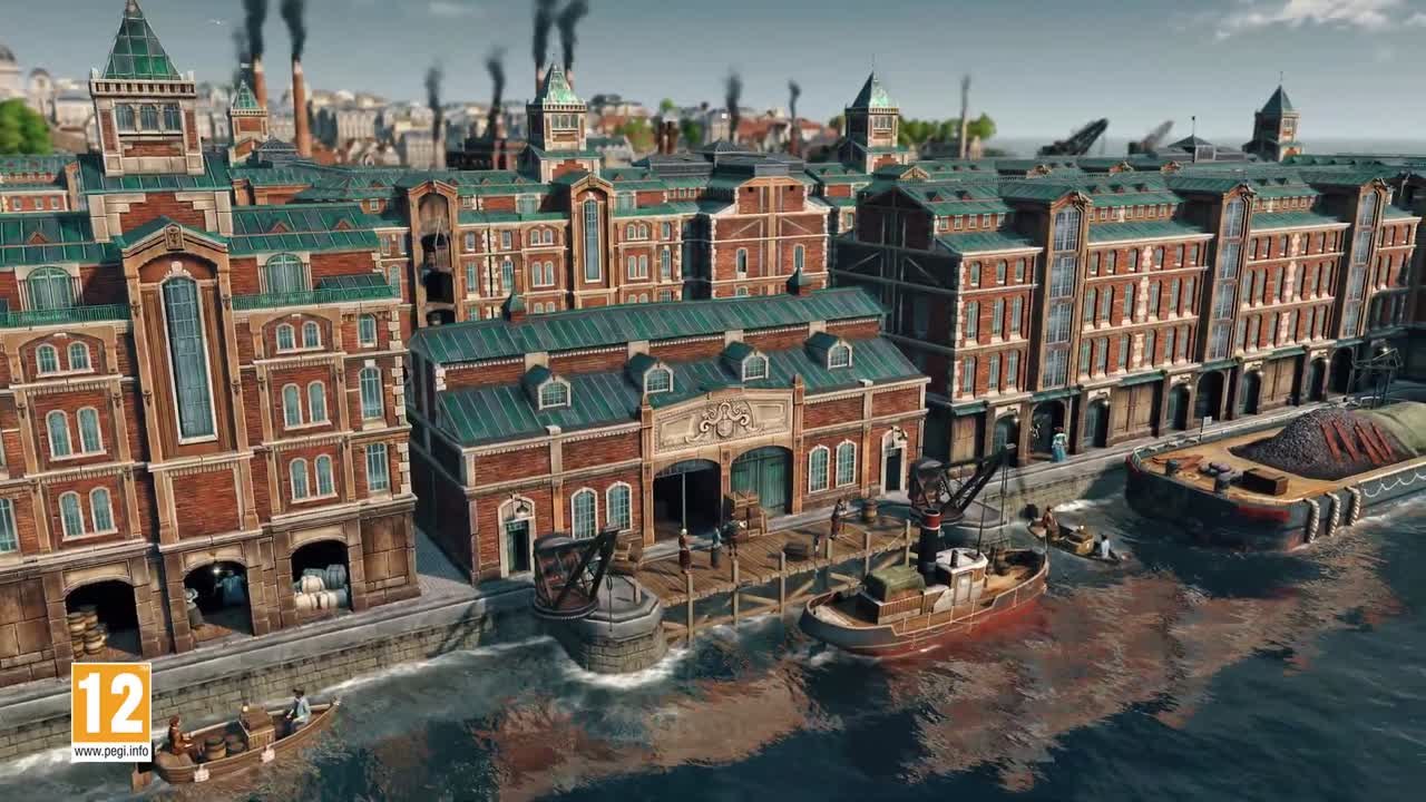 ANNO 1800 DOCKLAND Trailer Lancement