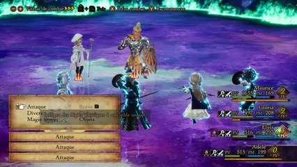 Bravely Default 2 - Combat contre Dag et Sélène