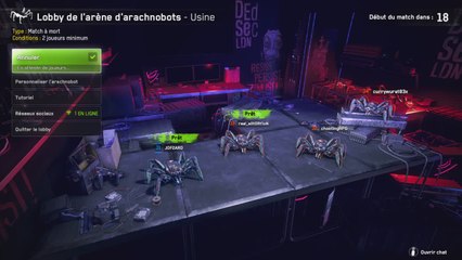 Watch Dogs Legion Online - Petit tour du côté du mode Arachnobot Arena sur PS5