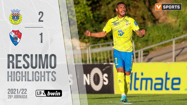 Highlights: FC Arouca 2-1 Gil Vicente (Liga 21/22 #28)