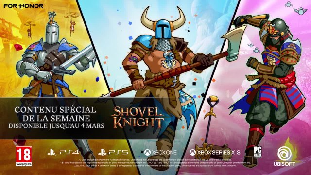 For Honor s'offre un crossover avec Shovel Knight et annonce son Année 5