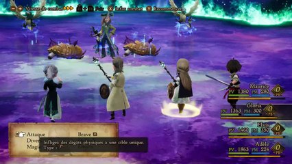 Bravely Default 2 - Combat contre Orphée