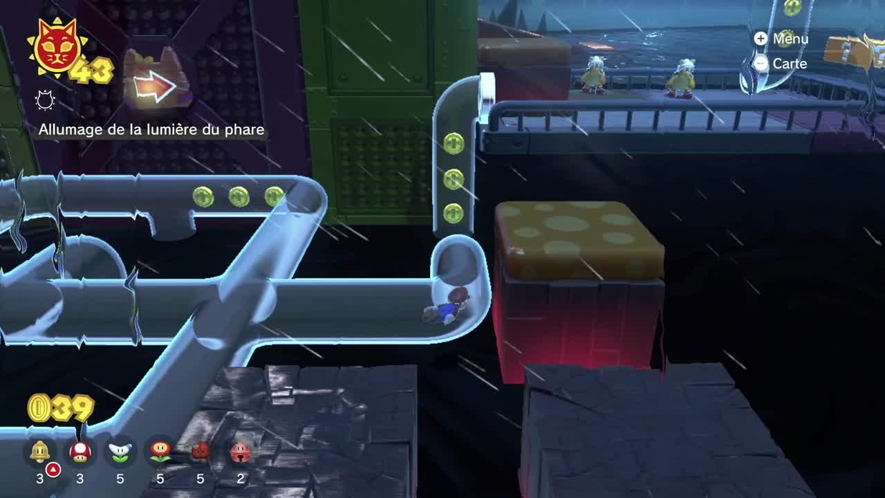 Tour Tuyaux-de-poils – Allumage de la lumière du phare