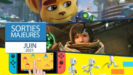 Les sorties majeures du mois de juin 2021