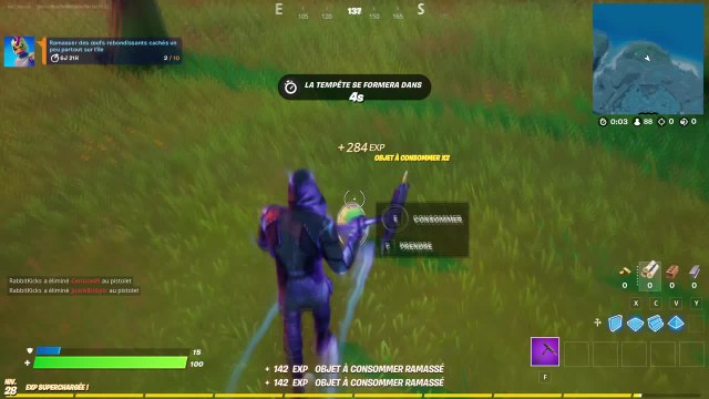 Fortnite, saison 6 : Ramasser des œufs rebondissants cachés sur la carte (défis de la semaine 3)