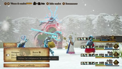 Bravely Default 2 - Combat contre Xolotl