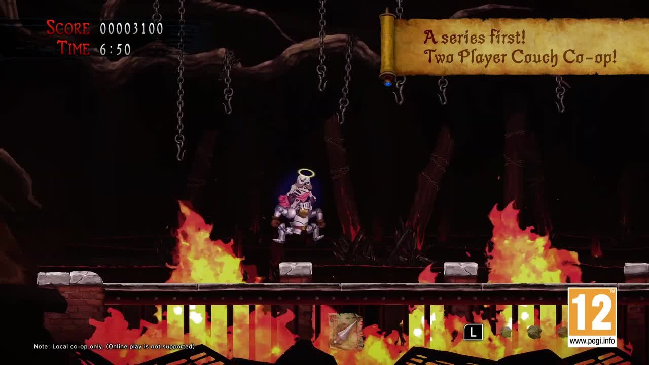 Ghosts 'n Goblins Resurrection : une bande-annonce pour le lancement du jeu