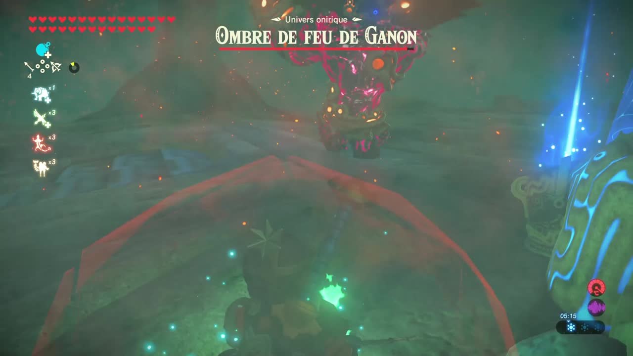 Zelda BOTW - Ombre de feu onirique de Ganon