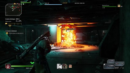 Outriders : L'usine chimique, une expédition de niveau 1