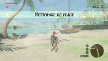 Zelda BOTW - Nettoyage de plage