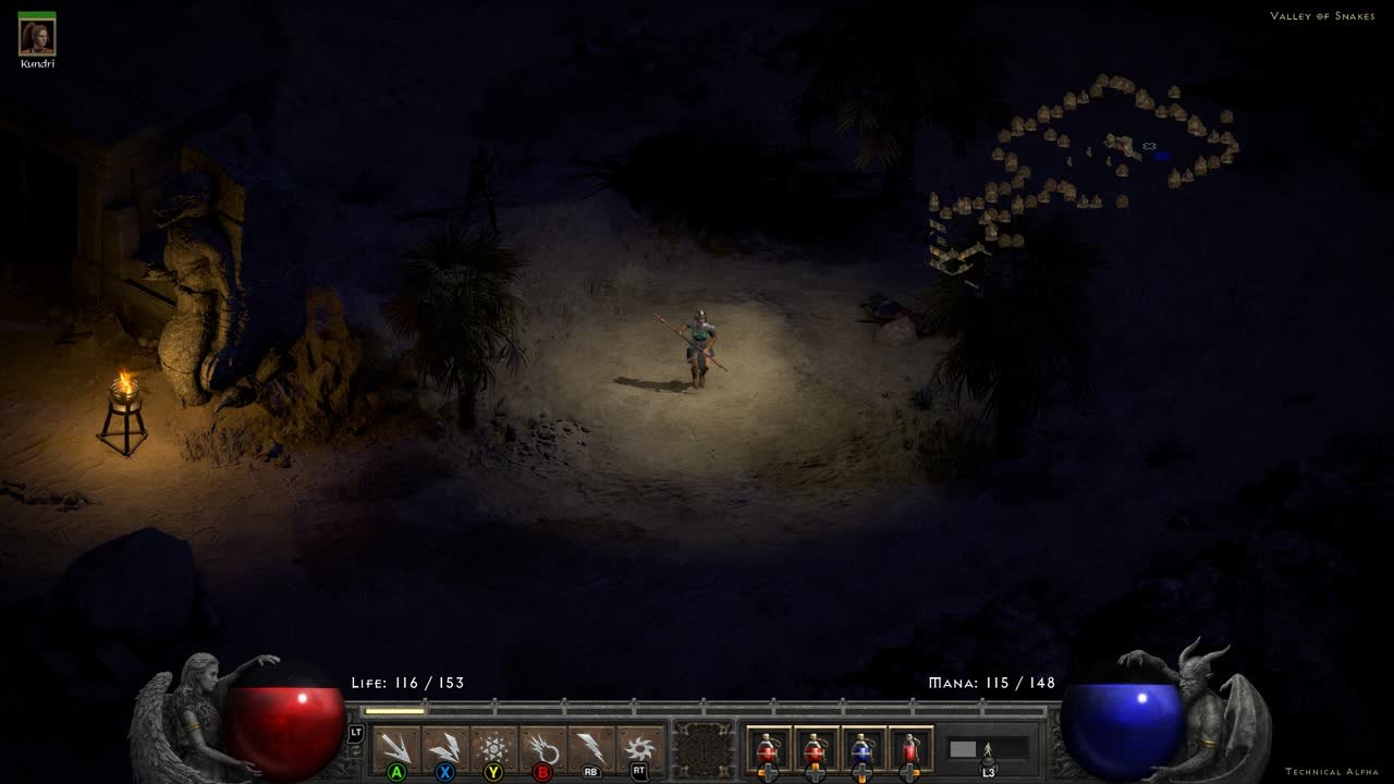 Diablo 2 Resurrected - Gameplay Ensorceleuse