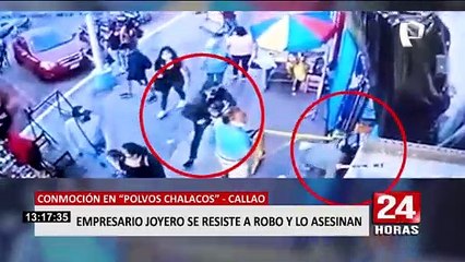 Callao: Muere empresario de joyas por presunto ajuste de cuentas