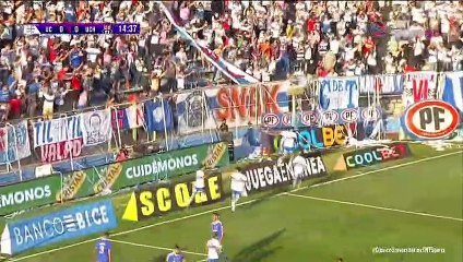 Gol Fernando Zampedri clasico universitario