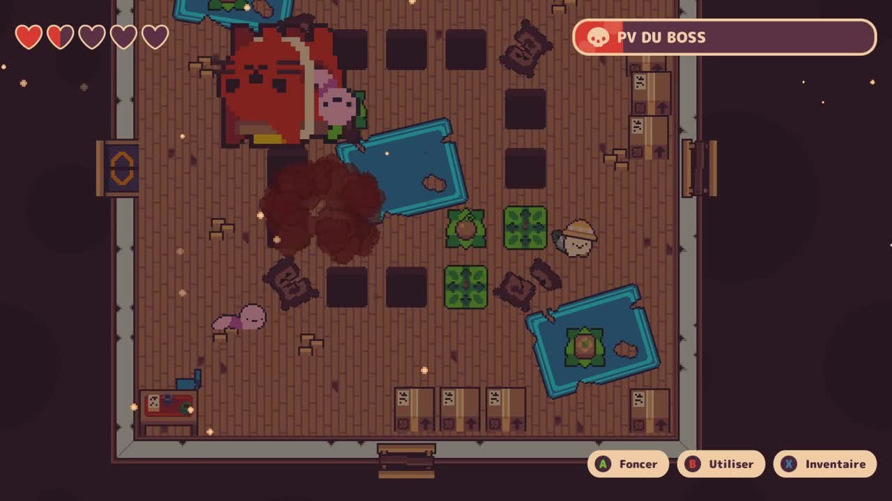 Turnip Boy Commits Tax Evasion  : Petit tour dans une maison abandonnée