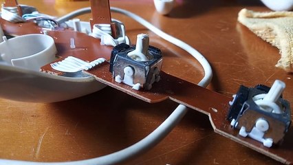 Arrumando folga do analógico do Wii Classic Controller