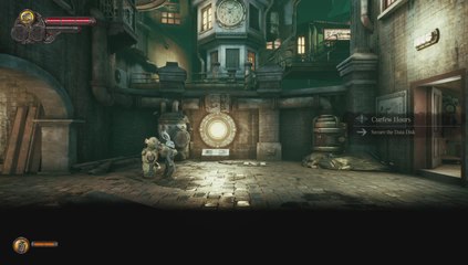 FIST - On fracasse un boss sur le metroidvania Steampunk