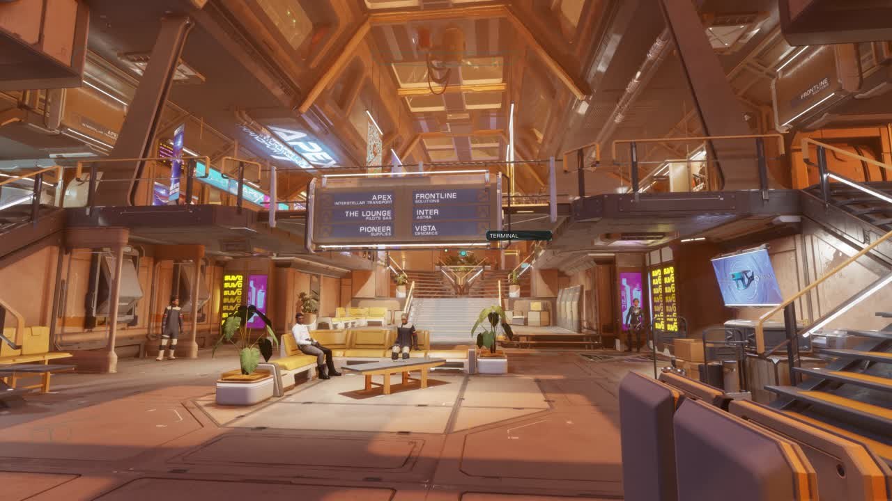 Elite Dangerous Odyssey : Visite d'une station spatiale