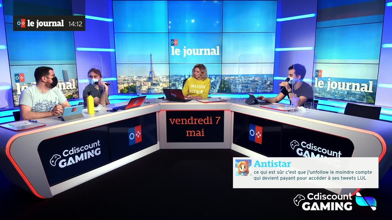 JV le journal du 07/05/2021 : Les Jeux Olympiques sur Twitch, Sony poursuivi en justice, un nouveau modèle de PS5 ?