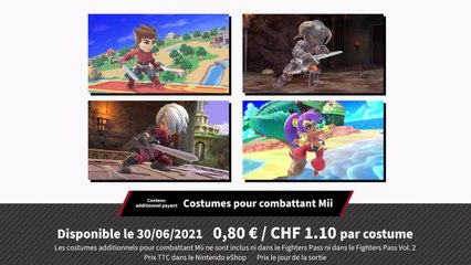 Super Smash Bros. Ultimate – Costumes pour combattant Mii #10