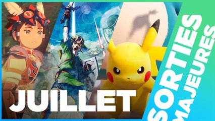 Les sorties majeures du mois de juillet 2021