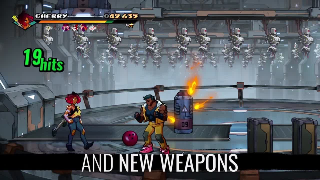 Streets of Rage 4 date son DLC Mr. X Nightmare