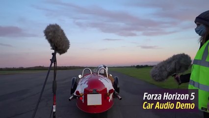 Forza Horizon 5 : La captation des sons