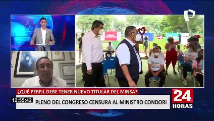 Vicedecano del CMP sobre próximo jefe de Salud: debe ser una persona que genere confianza