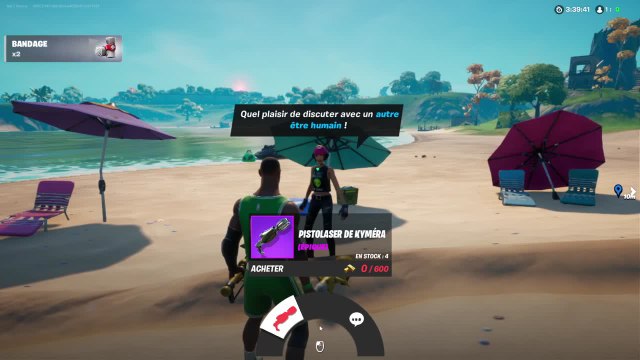 Fortnite, saison 7 : Se faire infecter par un parasite extraterrestre et parler à Sunny (défis légendaire de semaine 5)