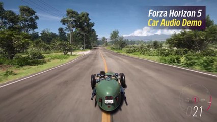 Forza Horizon 5 : aperçu du rendu sonore