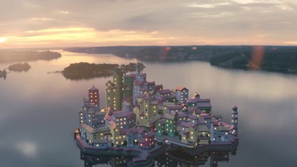 Townscaper Now Available on PC and Switch!