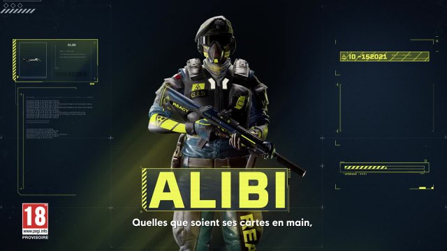 Rainbow Six Extraction : Présentation d'Alibi