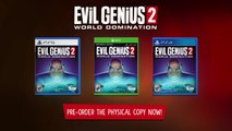 Evil Genius 2 consoles release trailer