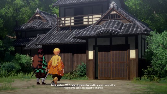 Demon Slayer : The Hinokami Chronicles présente le manoir Tsuzumi