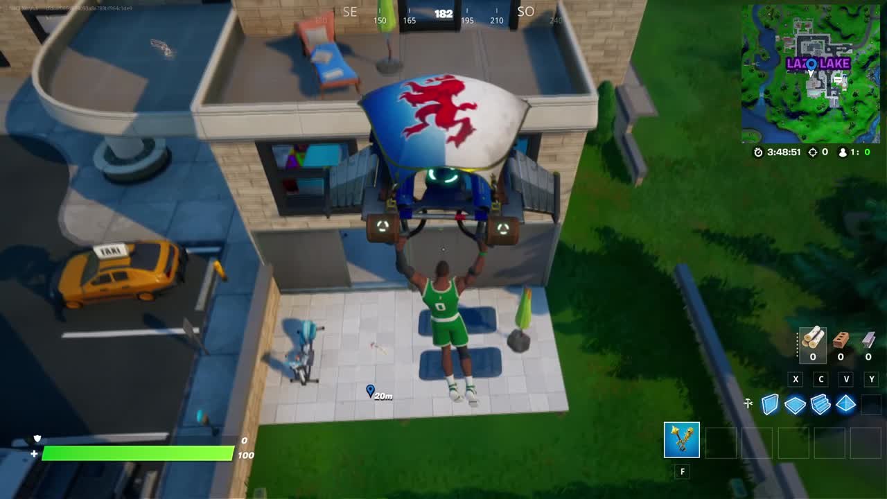 Fortnite, saison 7 : Ramasser un vase de fleurs...