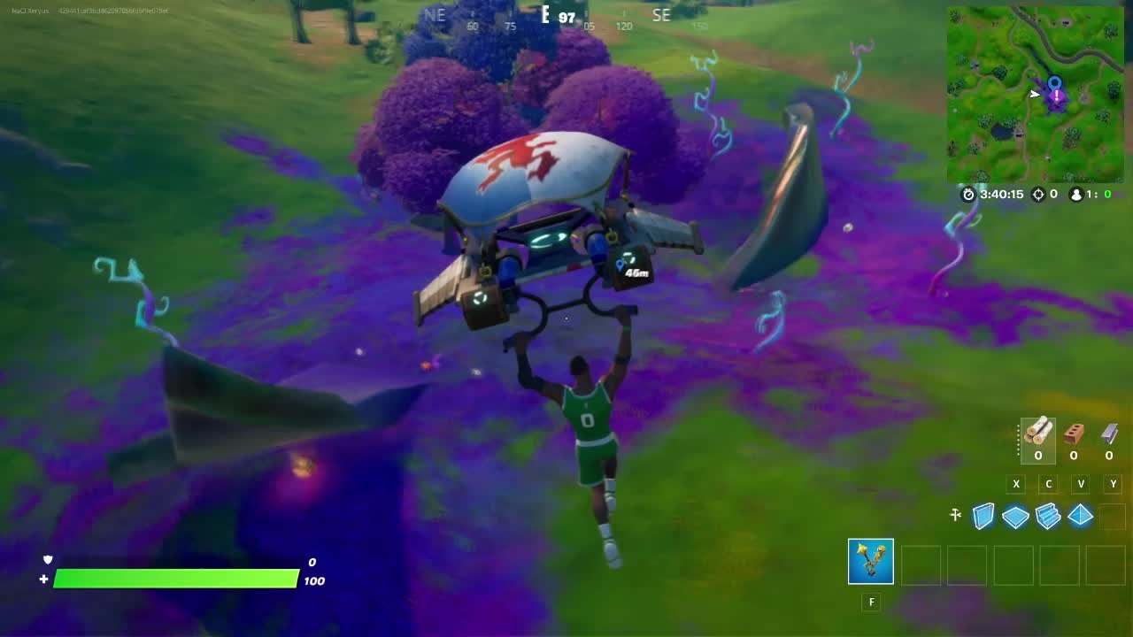 Fortnite, saison 7 : Déployer des scanners dans l'écosystème extraterrestre (défis légendaires de semaine 12)