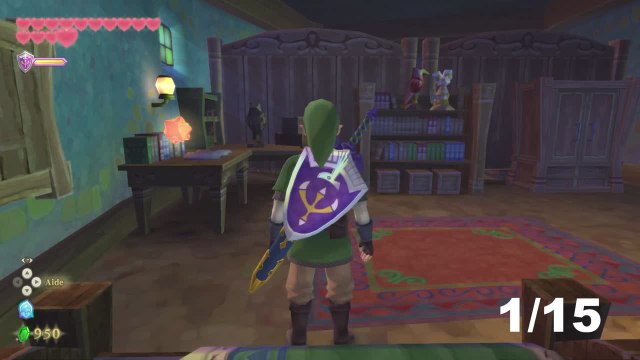 Zelda Skyward Sword - Emplacement des cristaux