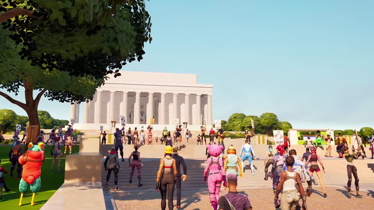 Fortnite - Trailer La Marche dans le Temps (évènement Martin Luther King)