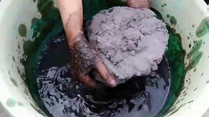 Charcoal Sand Cement Gritty Water Crumble Messy Cr: CS ASMR146❤