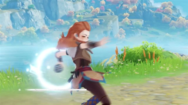 Genshin Impact x Horizon ZD - Aloy gameplay trailer