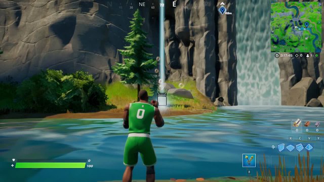 Fortnite, saison 8, skin Poiscaille cartoon : Emplacement des trois bocaux Bleu diamant notre guide