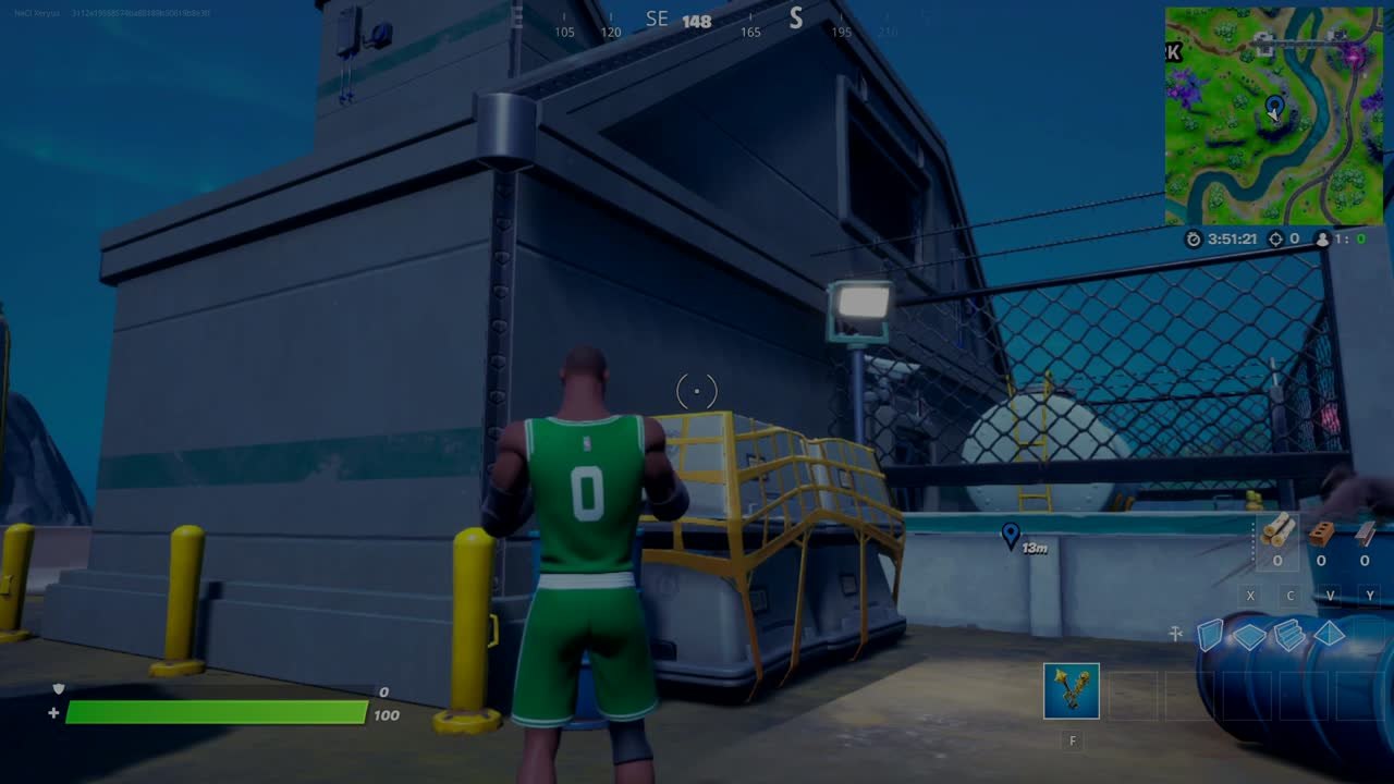 Fortnite, saison 8 : Visiter un avant-poste ou un convoi de l’IO (carte de défis de Charlotte)