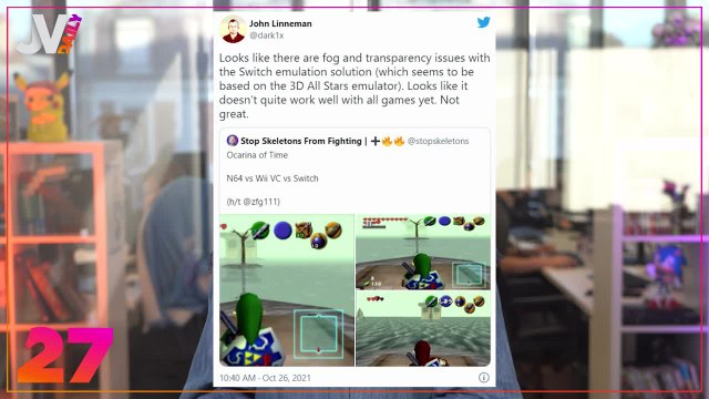 Daily 2 27/10/21 Nintendo flop avec son service d'émulation N64