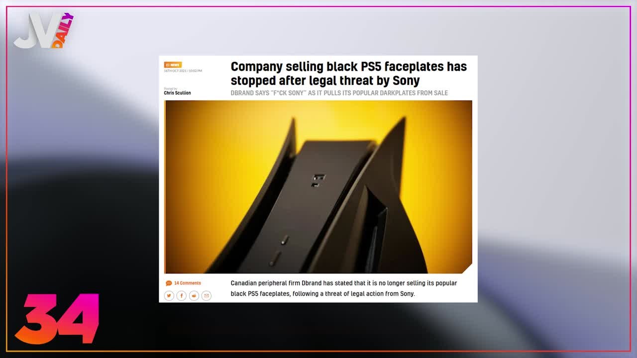 Daily 2 18/10/2021 PS5 noir c'est fini