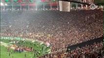 Torcida do Fluminense faz a festa no Maracanã com o título do Carioca